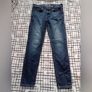 Banana Republic Dark Blue Skinny Jeans Size 26 New